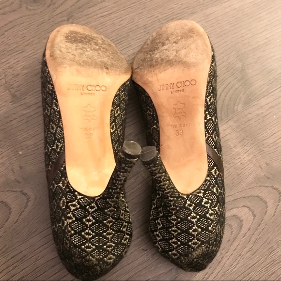 Jimmy Choo vintage round toe pumps - Picture 6 of 8